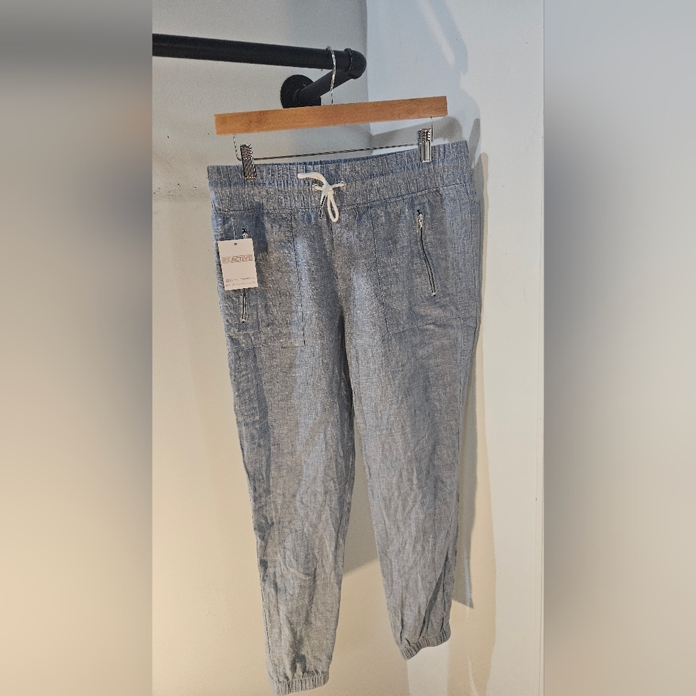 Athleta Cabo Linen Jogger
